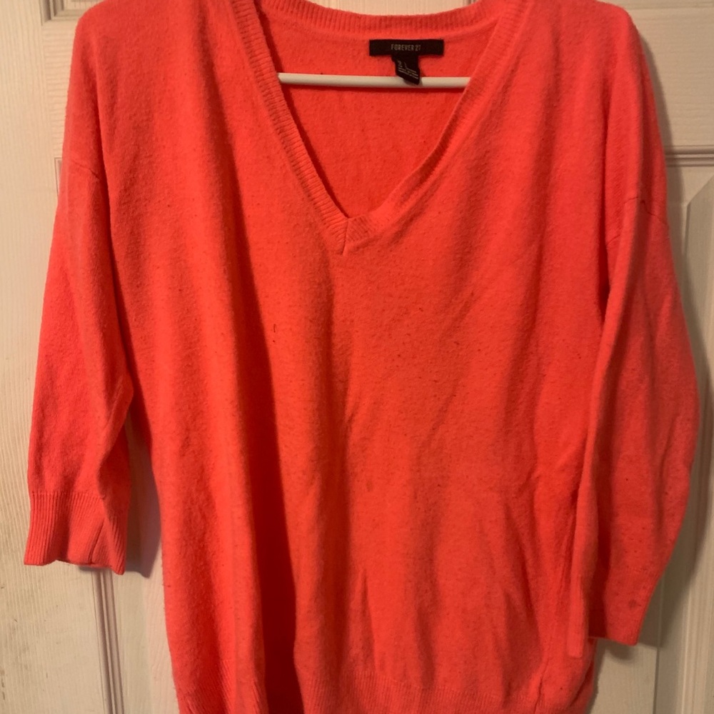 Hot pink sweater